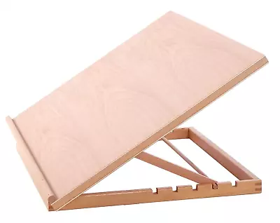 A2 Art & Craft WorkStation Wooden Drawing Board Artist Adjustable Table Easel • £24.95