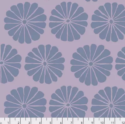 Free Spirit Kaffe Fassett PWGP183 Damask Flower Lilac Quilting Fabric By Yd • $12.50