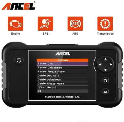 $306.89 • Buy ANCEL FX2000 OBD2 Car Scanner Code Reader Diagnostic Tool ABS SRS For Kia