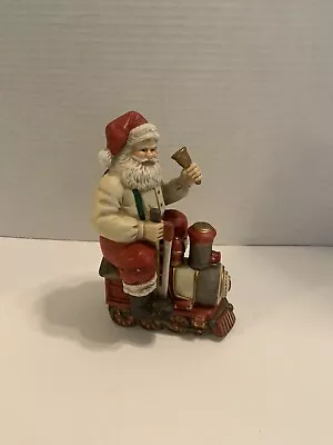 Midwest Importers Santa Riding Train • $10.99