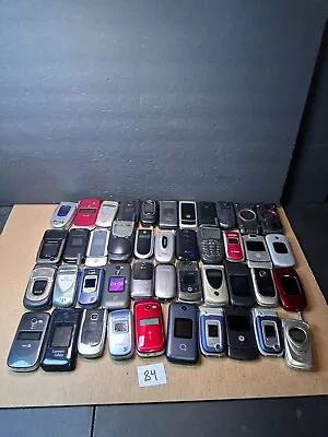 Lot Of 43 Nokia Samsung Motorola And More Assorted Cellphones Parts/Untested!! • $99.90