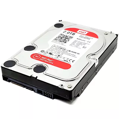 Western Digital WD WD20EFRX Red 2TB Hard Drive HDD 3.5  SATA | Lot 2 • £25