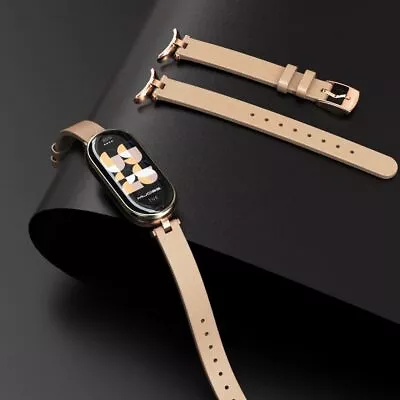 NFC Wristband Genuine Leather Strap Fashion Bracelet For Xiaomi 7/6 5 4 3 • $15.83