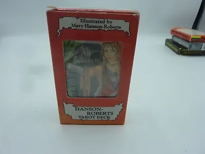 Mary Hanson-Roberts Tarot Cards Deck Illustrated Sealed Contents 78 Card Deck • $27.99