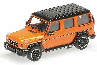 Minichamps HO (1/87) 2015 Mercedes Benz G65 G Class ORANGE METALLIC 870037000 • $8.99