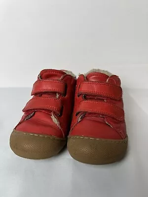 Naturino Cocoon VL-Leather First-Steps Shoes-Unisex Kids-(Foot Length(cm)15.5-25 • £20.99