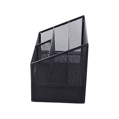 Desk Organiser Metal Mesh Office Table Organiser With Drawer For Books Pens AU • $42.78