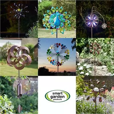 Smart Garden Metal Wind Spinner Decoration Collection • £16.99
