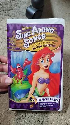 Disney Sing Along Songs The Modern Classics VHS Tape • $8.49