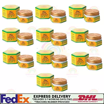 12 X 50g Tiger Balm Soft Oitment Relief Headaches & Muscle Joint Pain Express • $149.90