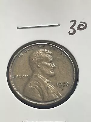 1970 S Mint Lincoln Penny • $0.99