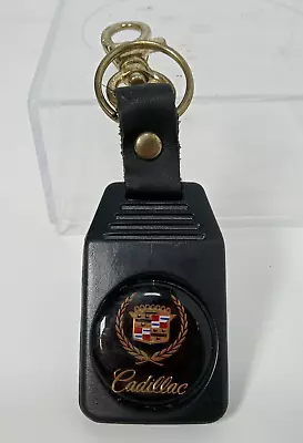 Vintage Cadillac Keychain W/ Lobster Claw Clasp Clip Key Ring • $14.99