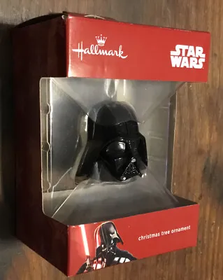 Hallmark Star Wars Darth Vader Helmet Christmas Tree Ornament 2017  NIB.  X • £9.65