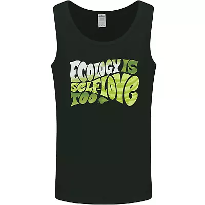 Ecology Is Self-Love Climate Change Mens Vest Tank Top • £10.49