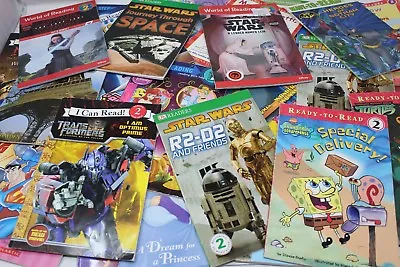 Lot Of 10 Level 2 -Step Into Reading - RL- Ready To- I Can Read-Learn Books-MIX • $13.95