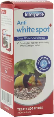 £6.53 • Buy Interpet Anti White Spot Aquarium Fish Treatment, 100 Ml