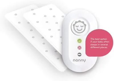 JABLOTRON™ Nanny Breathing Monitor BM-02 Babyphone With 2 Sensor Mats • £169.99