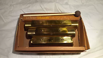 Vintage NuTone Chimette Manual Chimes Bells 1960's Gift Original Box And Papers • $5