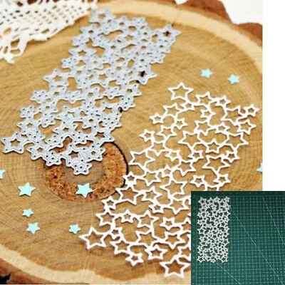 Metal Cutting Dies Stencil Stars Scrapbooking Die Album Decorative Embossing DIY • £2.90