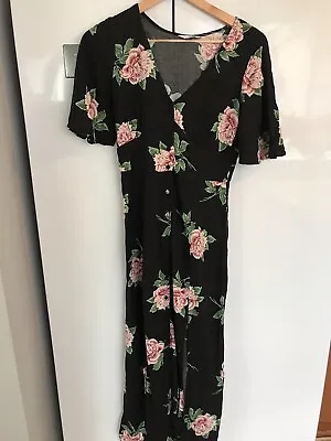 Miss Selfridge Pretty Floral Maxi Dress - Size 6 - Good Condition • £5