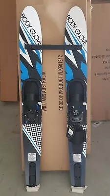 Water Skis Junior/small Adult Combos Doubles Body Glove 55 Inch  Bindings + Bar • $289