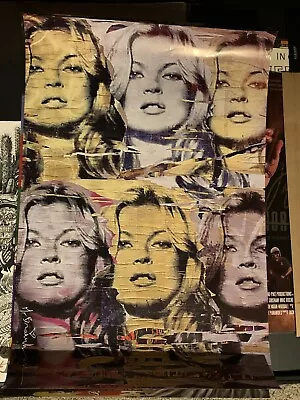 MR BRAINWASH ICONS - KATE MOSS OFFSET LITHOGRAPH 24x36 • $60