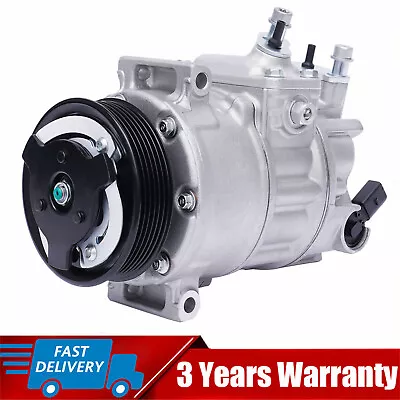 A/C Compressor 1K0820859F For 2006-2013 Audi A3/2005-2015 VW Golf Jetta Passat • $115