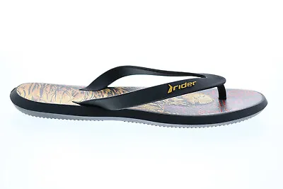 Rider Monsters Mummy 82664-21559 Mens Black Flip-Flops Sandals Shoes • $14.99