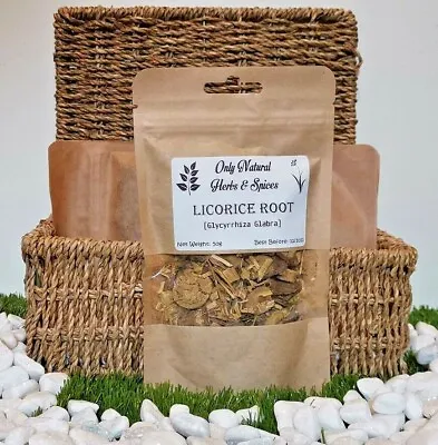 £5.49 • Buy Licorice Liquorice Root Dried Herb ( Glycyrrhiza Glabra ) Lukrecja 50g