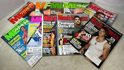 Men’s Fitness 1990-1992 2006 - Lot Of 10 Magazines - Ian Somerhalder Magazine • $49.98