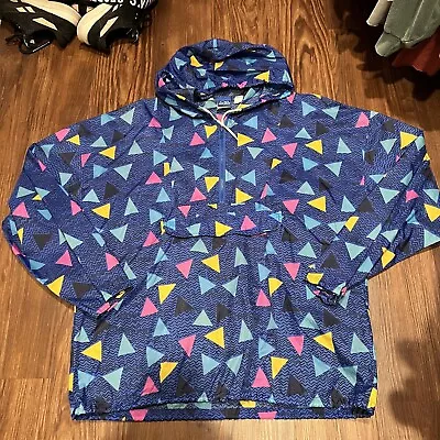 Vintage Ocean Pacific OP Windbreaker Fresh Prince Vibes Size XL • $80