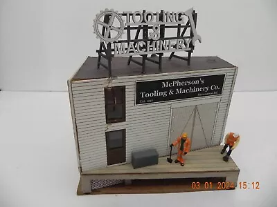 O Scale Laser Cut McPherson's Tooling & Machinery Co. (Built & Painted) • $79.95
