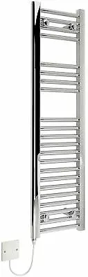 £109.99 • Buy Electric Towel Rail Large Radiator Warmer Fixed Temperature Straight - Chrome