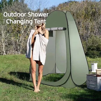 AU New Outdoor Camping Portable Pop Up Shower Tent Toilet Privacy Changing Room • $79.69