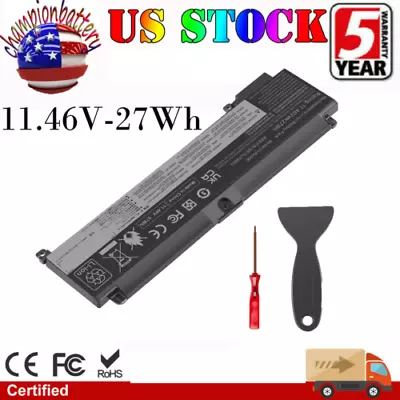 Battery 01AV405 01AV406 01AV407 For Lenovo ThinkPad T460s T470s 00HW024 27Wh • $19.59