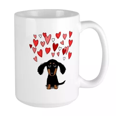 CafePress Cute Dachshund Coffee Mug Large 15 Oz. White Coffee Cup (1247723066) • $17.99