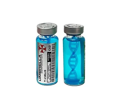 Umbrella Corporation T-Virus 02 Vial Helix DNA • $19.99