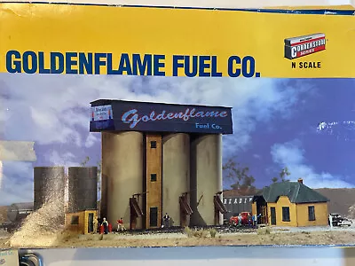 Walthers # 933-3246 ~ Goldenflame Fuel Co. Building Kit ~ N Scale • $22.99