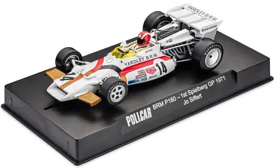 $64.99 • Buy Slot It Policar BRM P160 - Jo Sifferti - 1971 Spielberg GP 1/32 Slot Car CAR08A