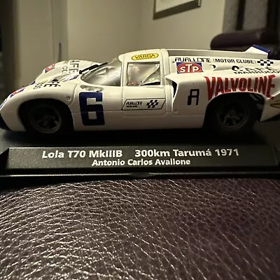 FLY LOLA T70 Mk3B 300km Trauma 1971 Antonio Carlos Avallone C96 Ref 88221 • £40