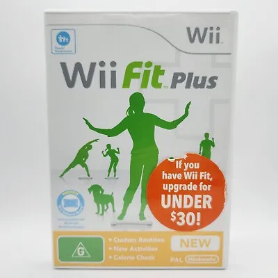 Wii Fit Plus Nintendo Wii Game AUS PAL Complete Manual CIB  • $6.99
