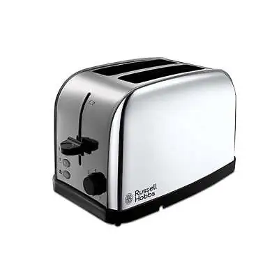 £26.99 • Buy Russell Hobbs 18784 Dorchester 2 Slice Toaster, Polished SS, New & Sealed