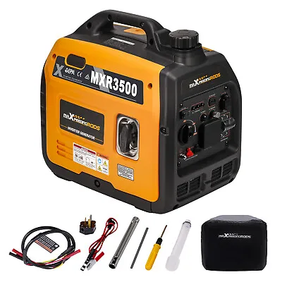 Inverter Generator 3.5KW Max 3.0KW Rated Generators Portable Pure Sine Camping • $727.88