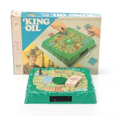 1974 King Oil Board Game By Milton Bradley Complete Vintage • £95.41