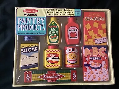 NEW Wooden Pantry Products By Melissa And Doug Item 4077 Never Pre-owned • $24