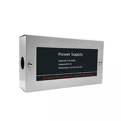 DC 12V/3A Power Supply For Door Entry/Access Control System/RFID-ID Reader U • £20.51