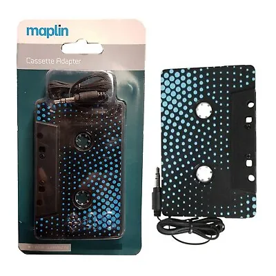 Maplin Cassette Adapter For Cars Or Audio Player With Built In-Car Cassette Deck • £4.99