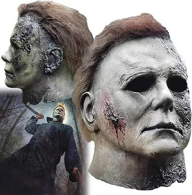 Michael Myers Mask Scary Kills Horror Latex Masks For Halloween Cosplay Costume • $17.99