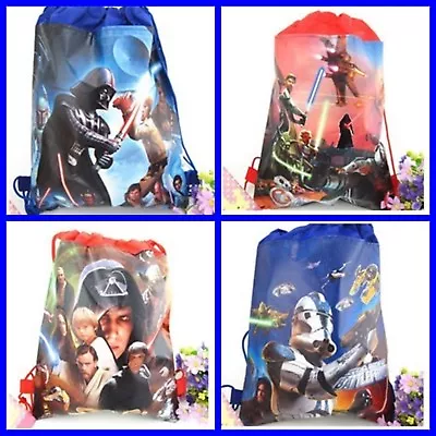 £2.99 • Buy Star Wars Drawstring Bag School Sports Swimming Bag Darth Vader Storm Trooper