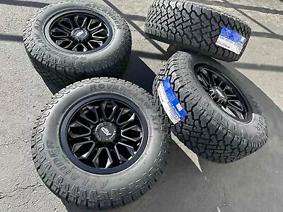 18” Wheels 8 Lug Rims 8x165 Dodge Ram 2500 Chevy Silerado GMC 3500 33  A/T Tires • $1899